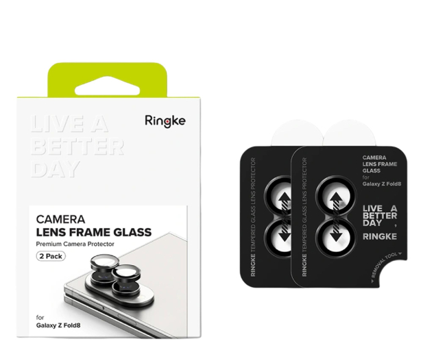 Ringke Camera Frame 2-Pack do Galaxy Z Fold 8 Black - 1571596 - zdjęcie 4